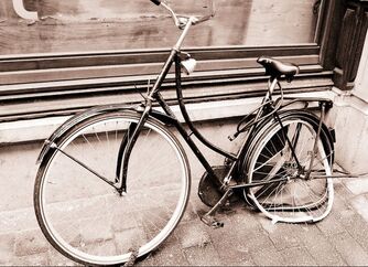 Vélo qui a besoin d'être réparé!