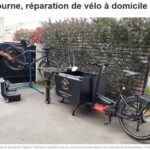 Article paru dans Ouest-France du 21/04/2021 sur le lancement de l'activité de La Roue Tourne